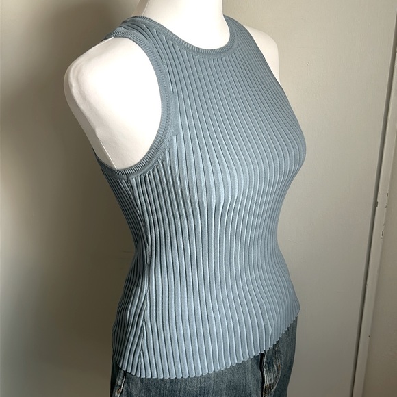 MNew MINKPINK Women’s Sleeveless Ribbed Knit Slim Fit Tank Top - Picture 2 of 11